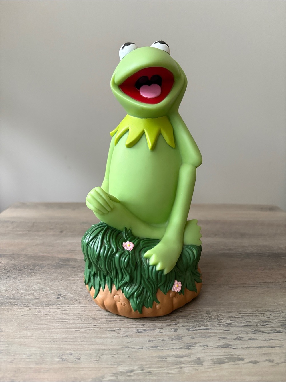 Vintage Muppets Kermit the Frog Bank by Applause